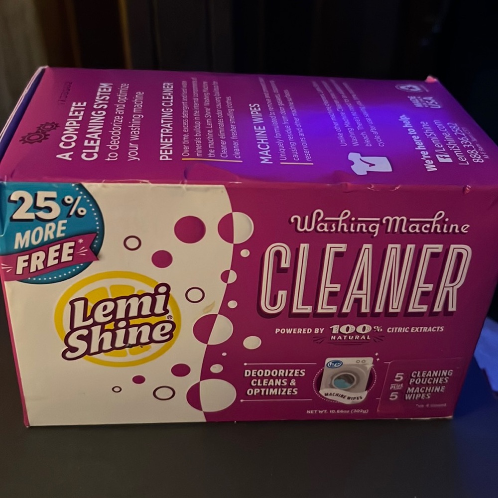 Washing machine cleaner 5 packets
